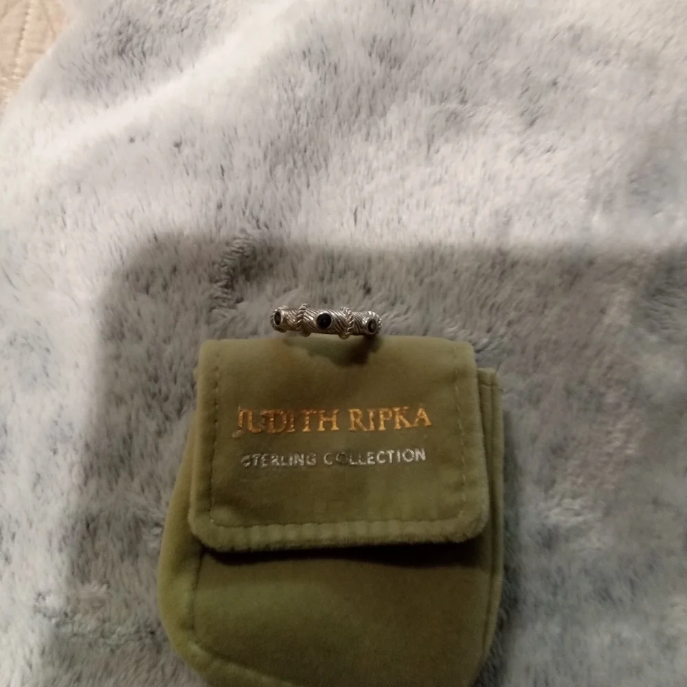 Judith Ripka Silver Ring - Picture 2 of 2